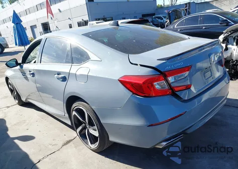 2021 Honda Accord Sport z USA, uszkodzony, nr VIN 1HGCV1F39MA093849